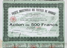 Société Industrielle des Textiles de Roubaix SA - 1925