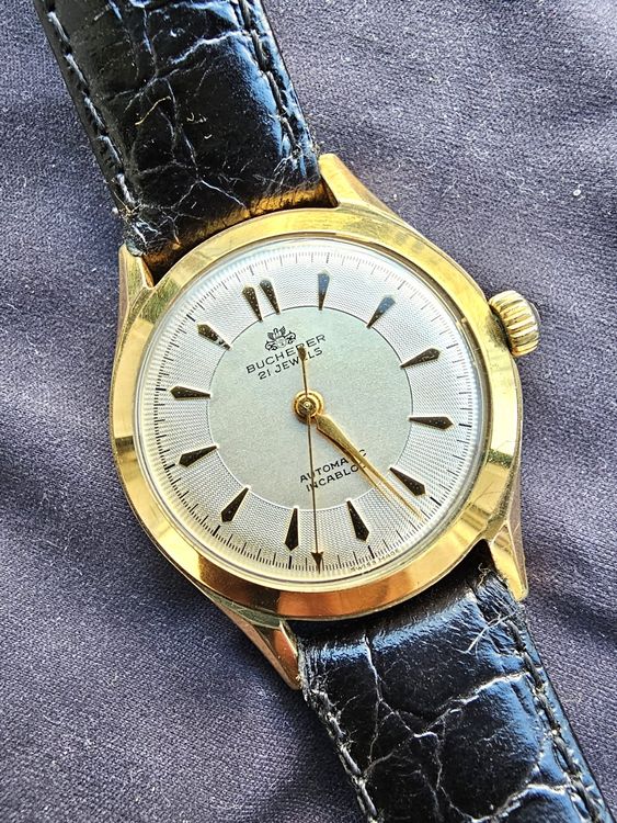 vintage Uhr Bucherer Automatic Cal. Felsa 1560 | Kaufen auf Ricardo