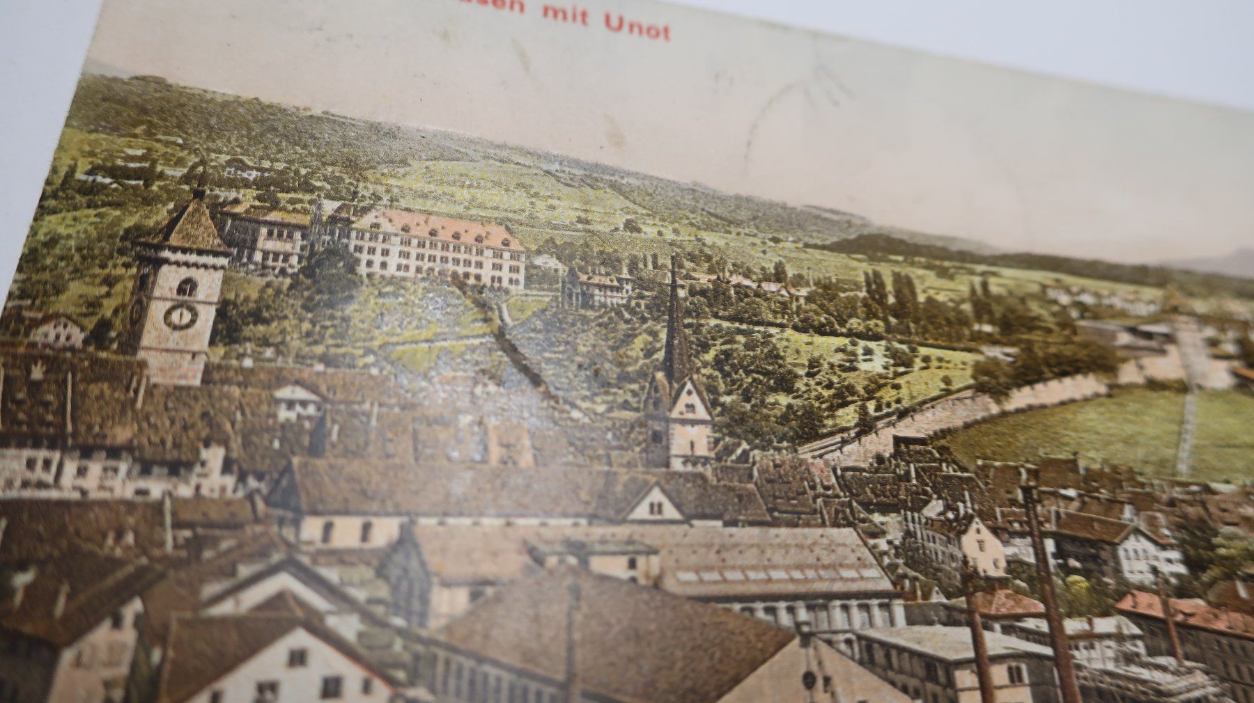 Cartoline postali: Schaffhausen mit Unot 1911 – Usato da Cormoret venduto da Pascalll2001 4