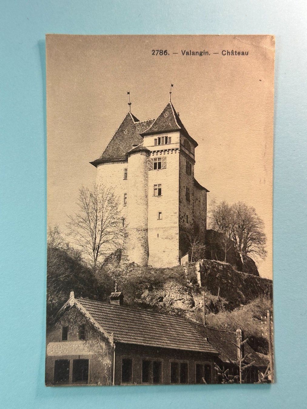 Cartes postales: Valagin - Château – D'occasion à Steg VS par danwer74
