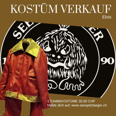 Fasnachtskostüm Tambi Seespitzfäger Elvis