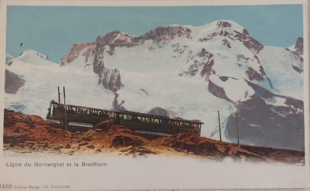 Cartes postales: GORNERGRAT BAHN et le Breithorn – D'occasion à Delémont par Domdom1
