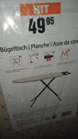 Neues Bügelbrett von Hit, 120x40 cm - Jetzt Zuschlagen!
