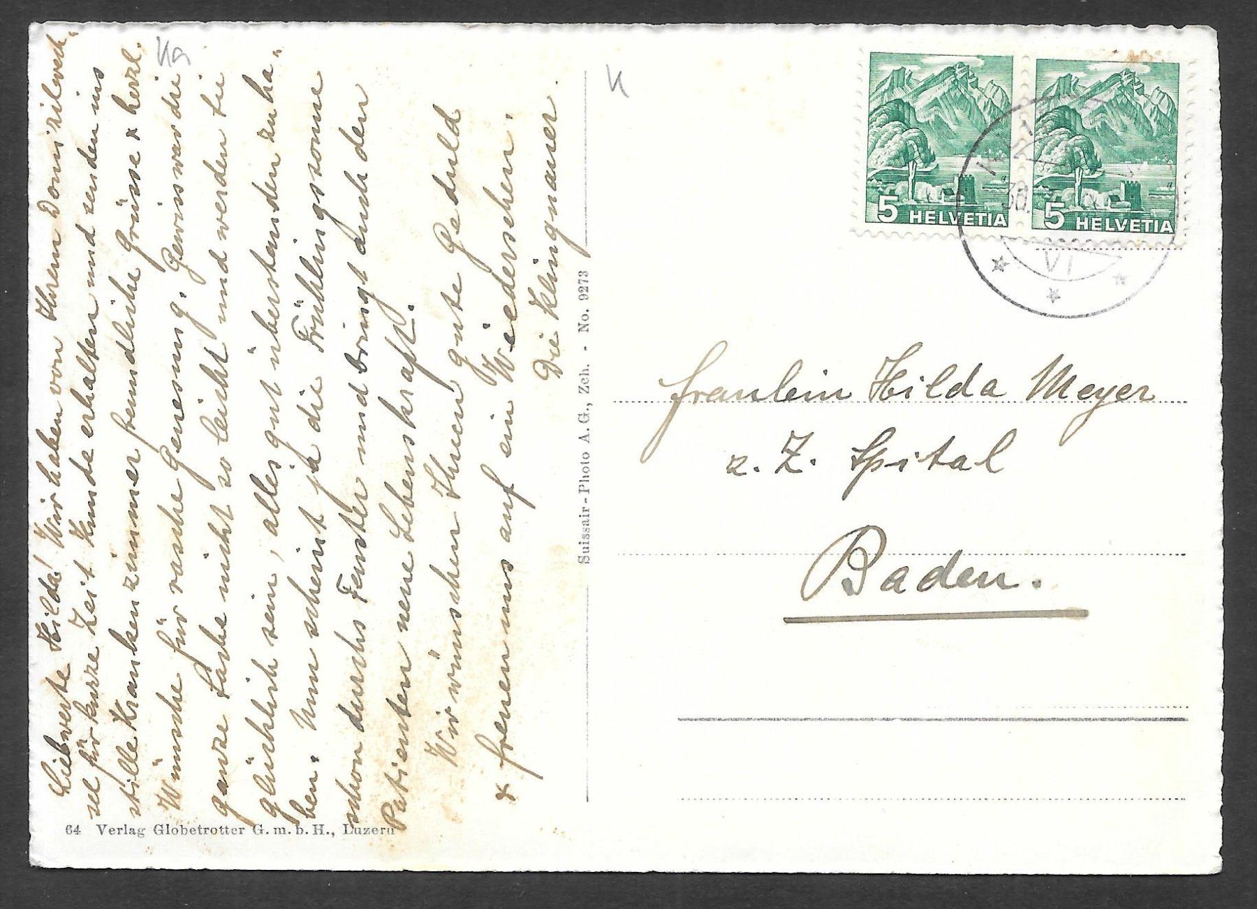 Cartoline postali: Klingnau Flugaufnahme – Usato da Olten venduto da clotaldi 1