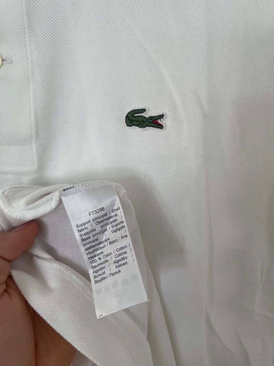 Lacoste Magliette Polo: Weisses Lacoste Poloshirt, Grösse M, Elegant, y2k – Usato da Wetzikon ZH venduto da Jan_wojt 6