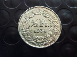 1/2 Fr.  1934