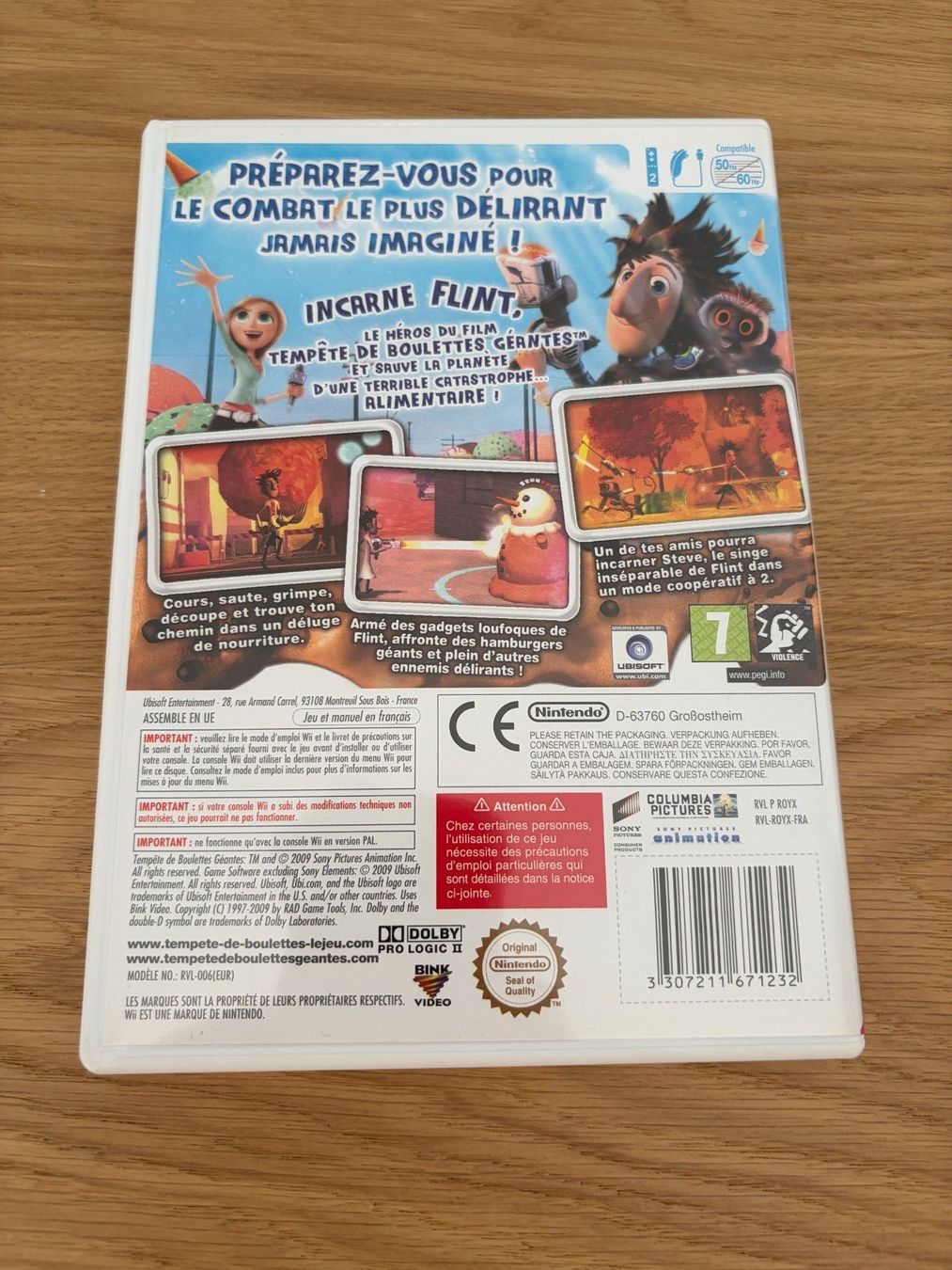 Nintendo Giochi: Tempête de boulettes géantes - Nintendo Wii – Usato da Pully venduto da FunkyGames 1