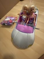 Barbie Auto mit zwei Puppen und Kleidung