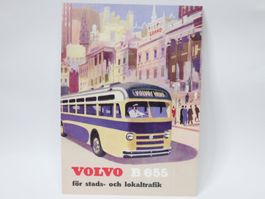 AK Grossformat Volvo Bus B 655 Omnibus Car Postkarte