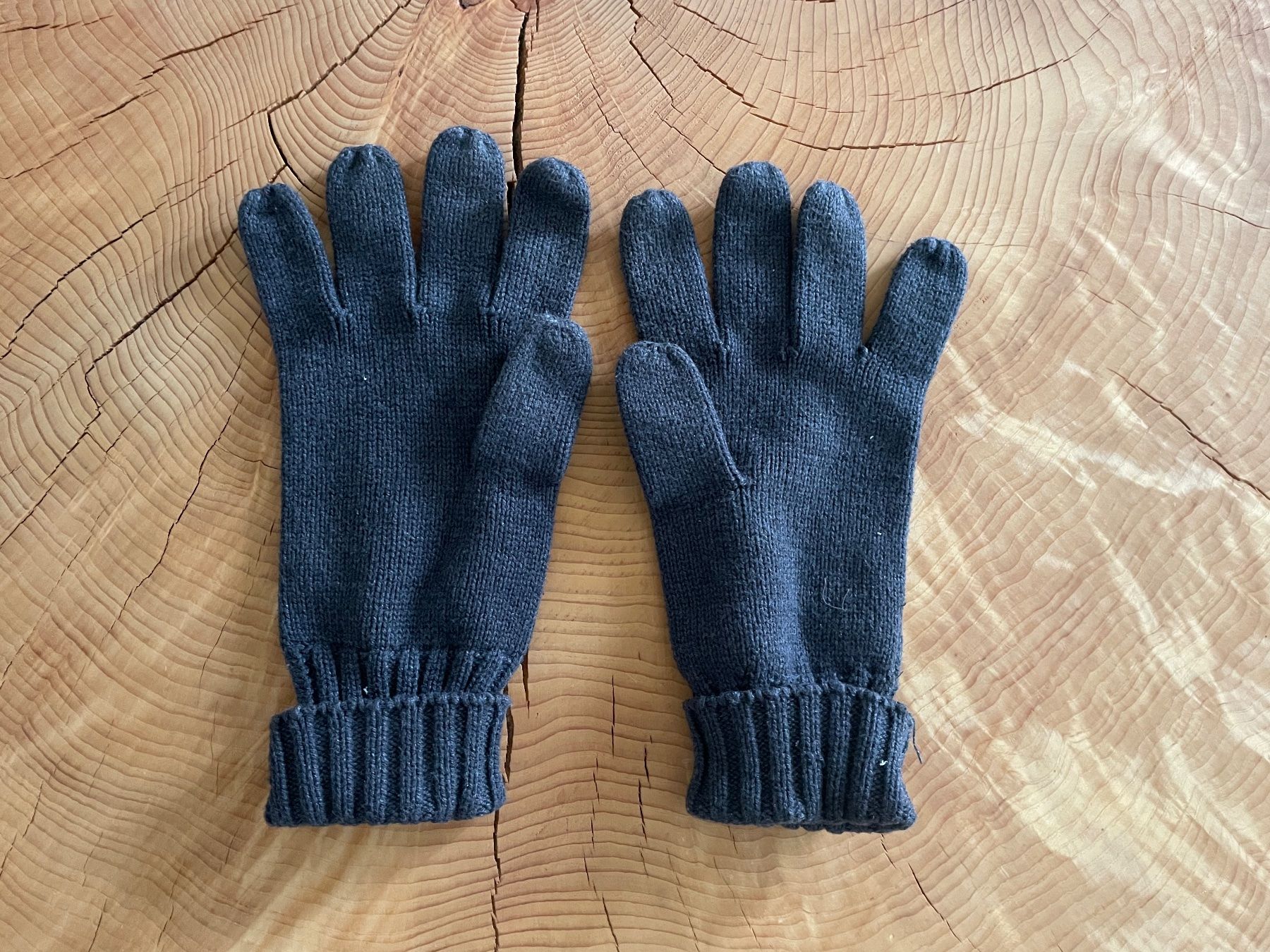 Guanti & manicotti: Anthrazite Baumwollhandschuhe – Usato da Zürich venduto da and_bbr2