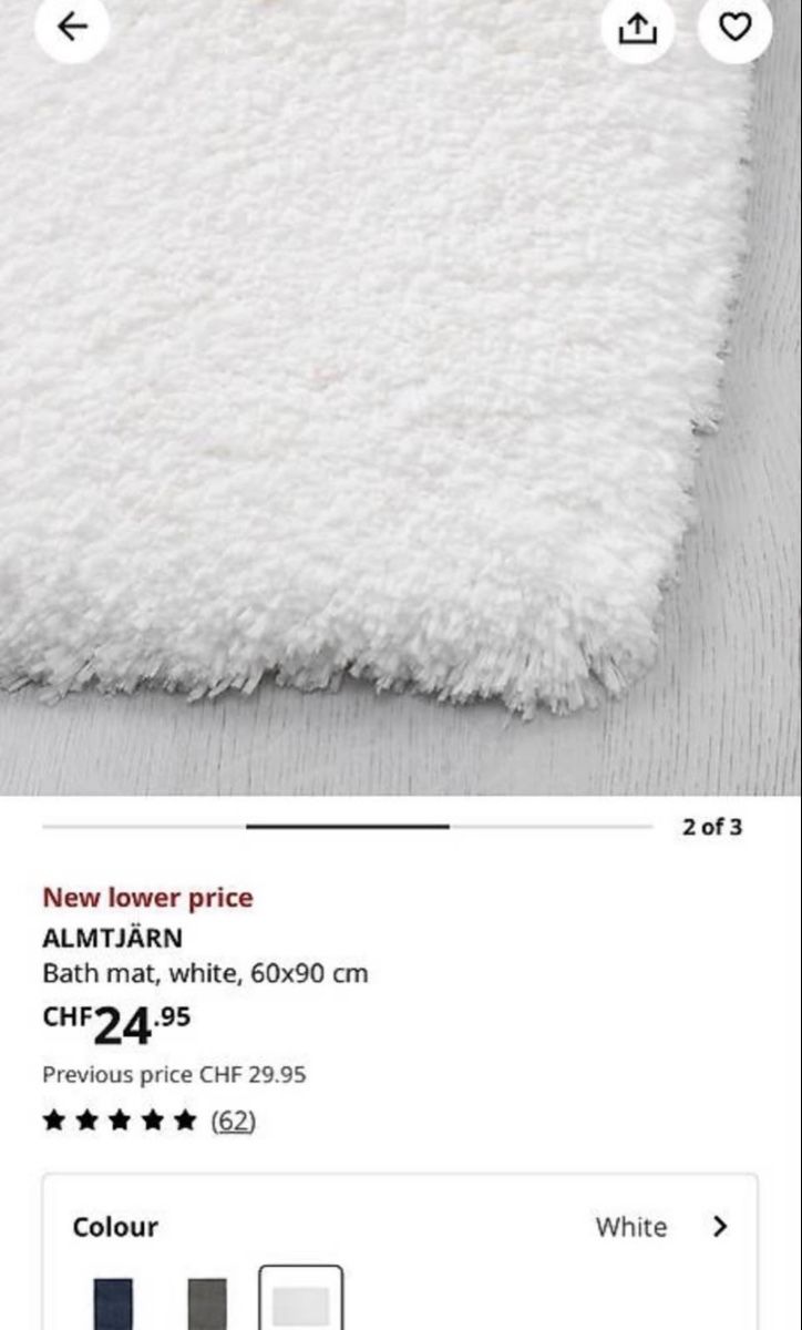 Teppiche: IKEA Badematte 60x90 cm – Gebraucht aus Sins von sum_lv6d