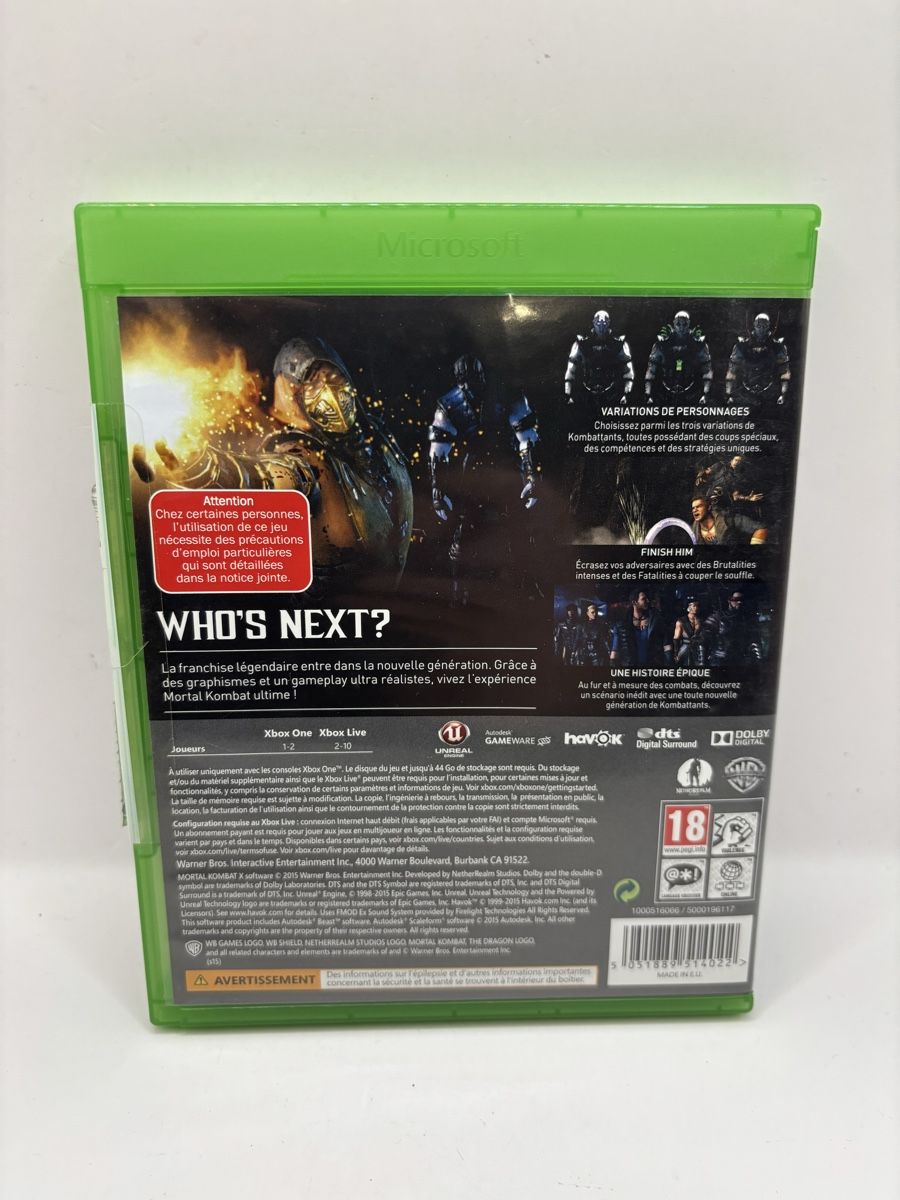 Giochi: Mortal Kombat X Xbox One – Usato da Genève venduto da sho_67qj 1