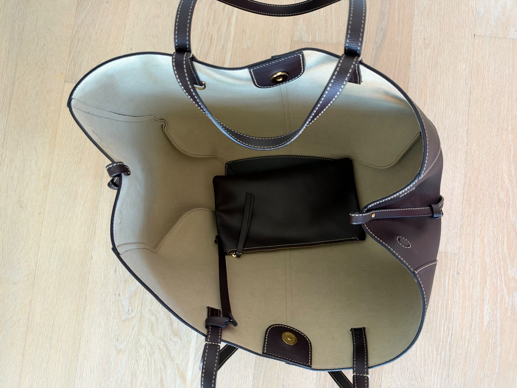 Polène Sacs: Polène Cyme dunkelbraun – D'occasion à Niederrohrdorf par van_7yzg 3