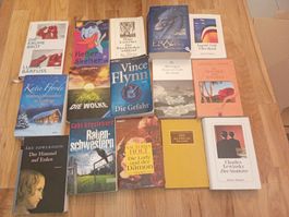 Bücher Set 15 Stk. verschiedene Autoren guter Zustand