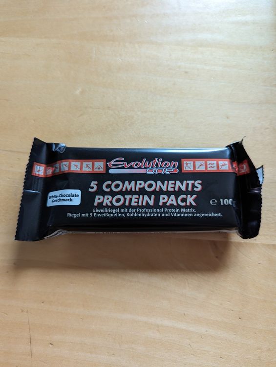 Evolution One 5 Components Protein Riegel 10 Stück (Gebraucht) in ...