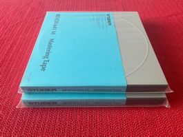 2 ReVox 641M Mastering Tape Metal neu  Originalverschweist