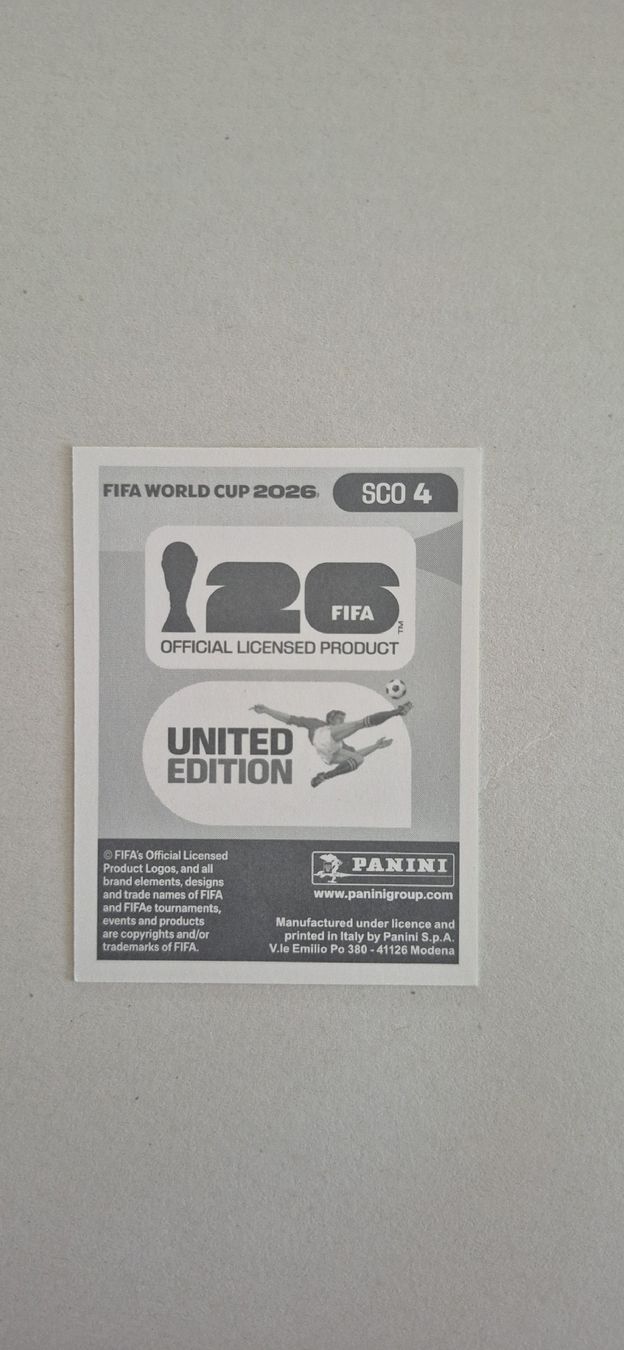 Panini Carte collezionabili: Panini SCO 4 – Nuovo (secondo la descrizione) da Thônex venduto da Sebabastien 1