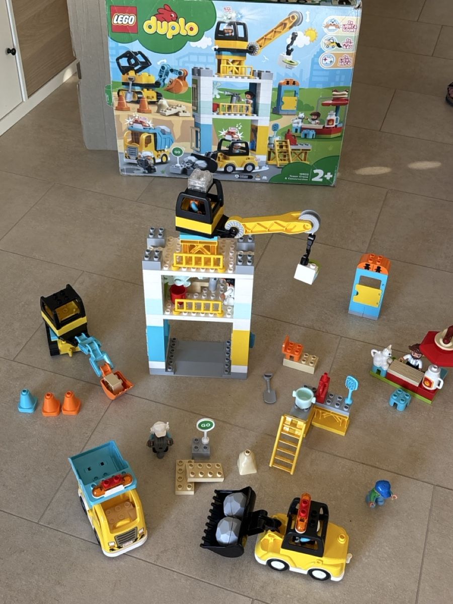 Lego Kit di costruzioni: LEGO Duplo 10933 Grue et Construction – Usato da Lausanne venduto da pabernard 1