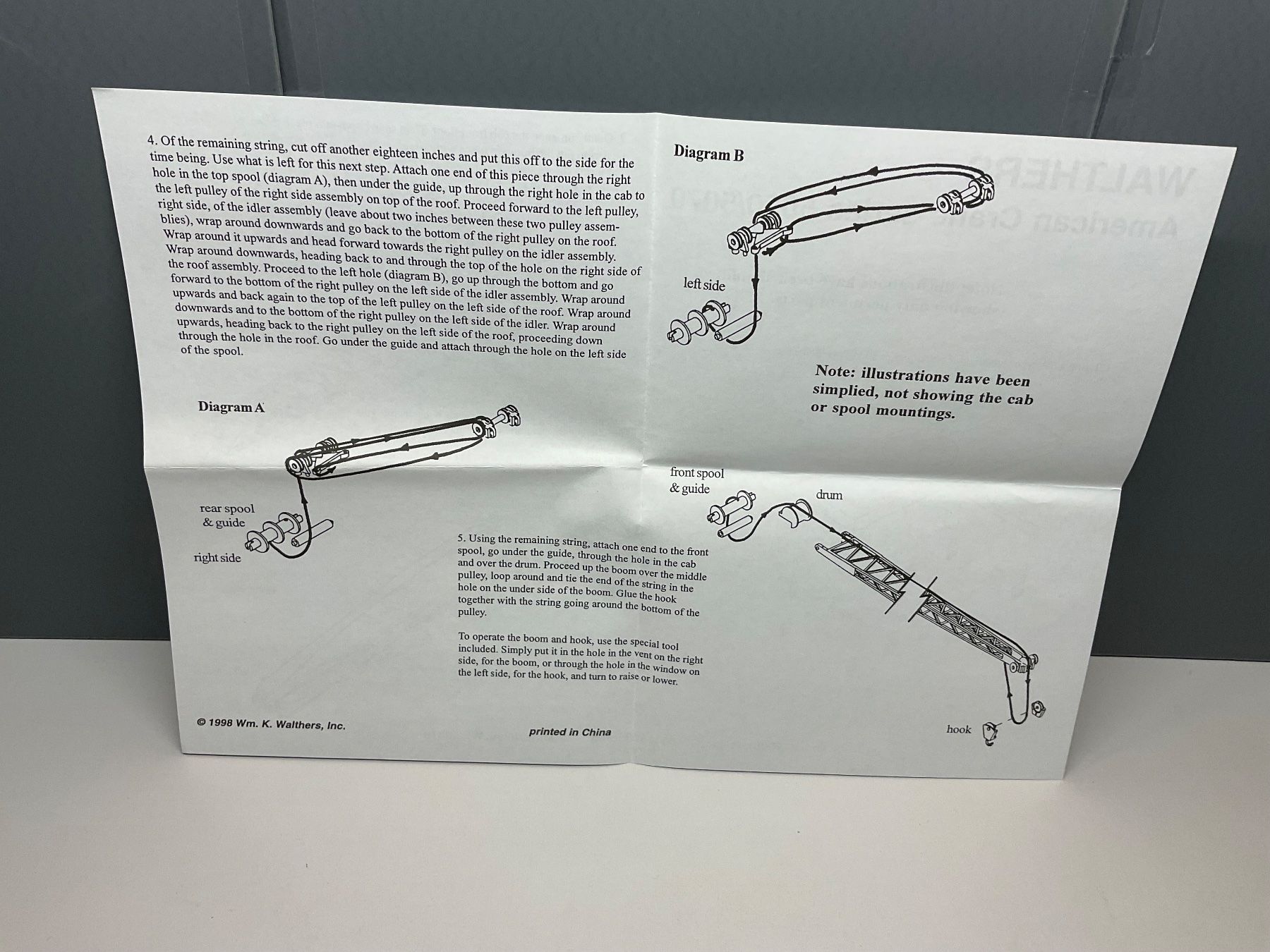 Walthers Modellini di ferrovie: USA- Schienenkran  H0  Walthers – Nuovo e nell'imballaggio originale da Nänikon venduto da R_rota 4