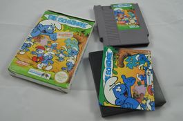 Die Schlümpfe NES Spiel CIB (gut)