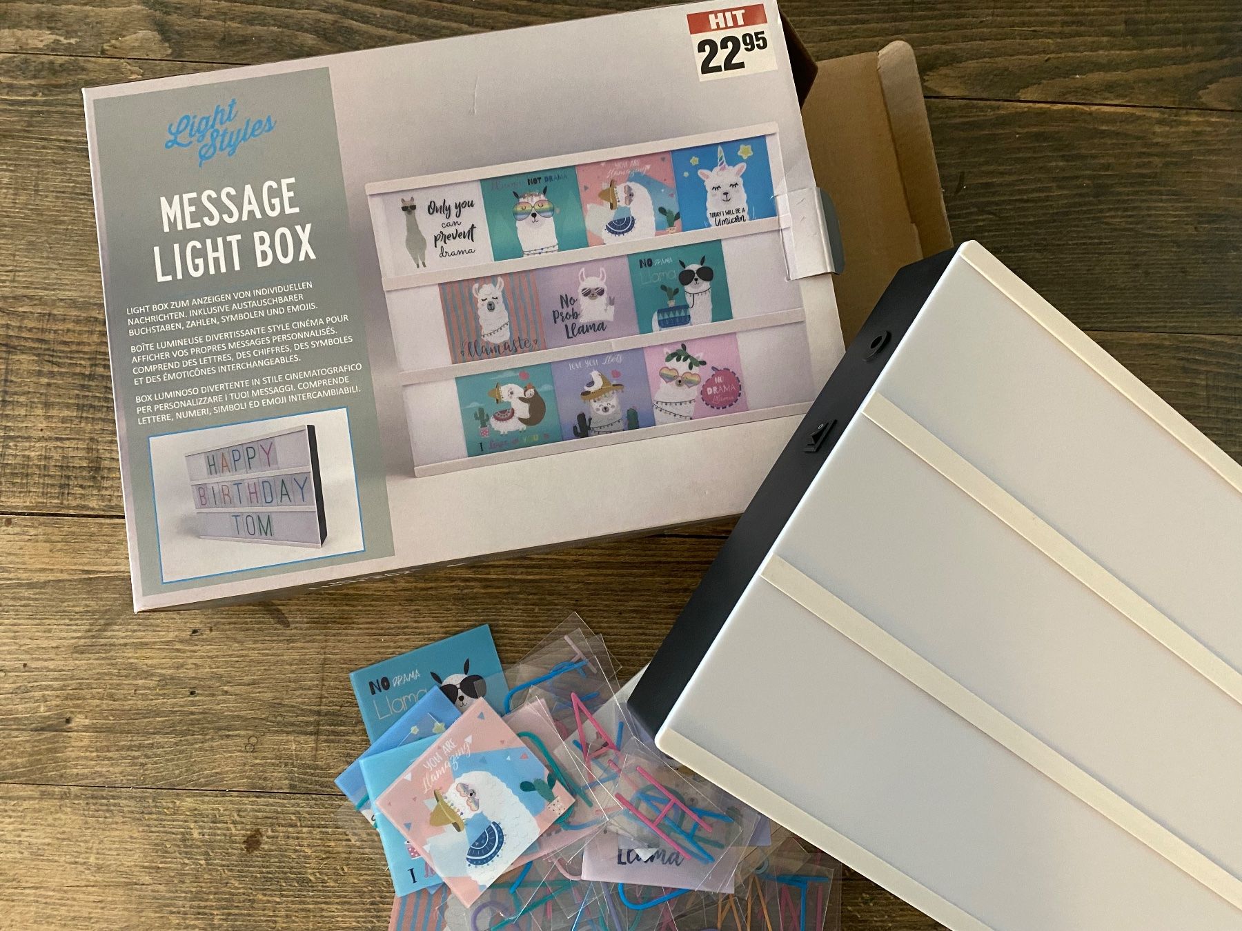 Migros Toutes les décorations: Message Light Box – D'occasion à Winterthur par no_free 7