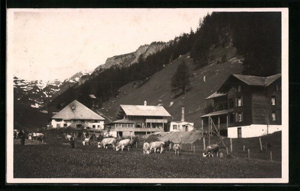 Cartes postales: AK Lenk, Teilansicht Iffigenalp – D'occasion à Berlin par bartko-reher