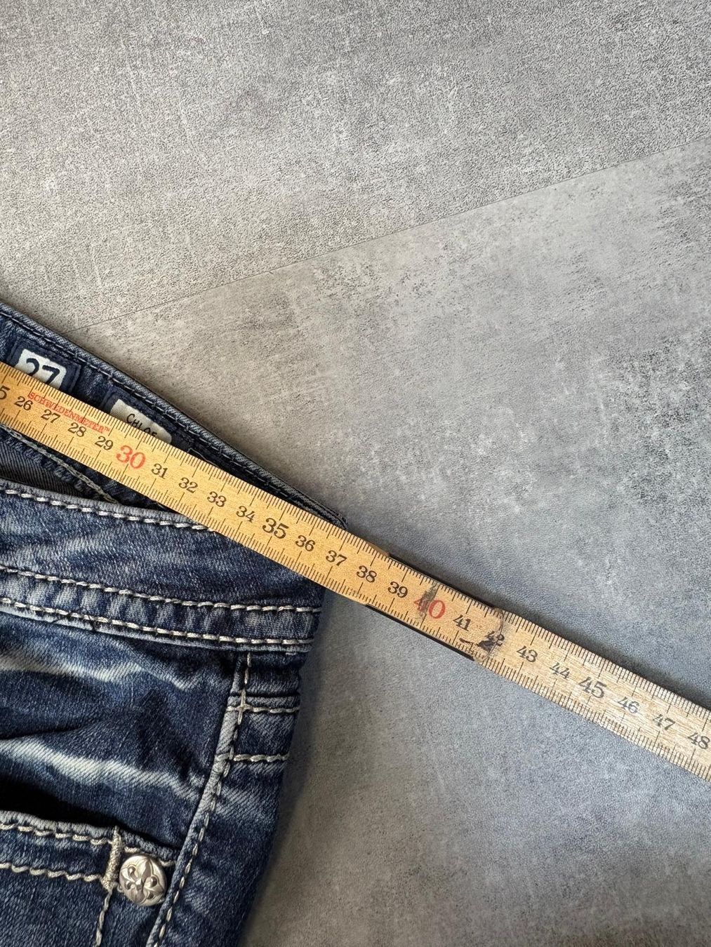 Jeans: Miss Me Bootcut Flared Jeans - Grösse M/27 – Usato da Werdenberg venduto da hase.vintage 6