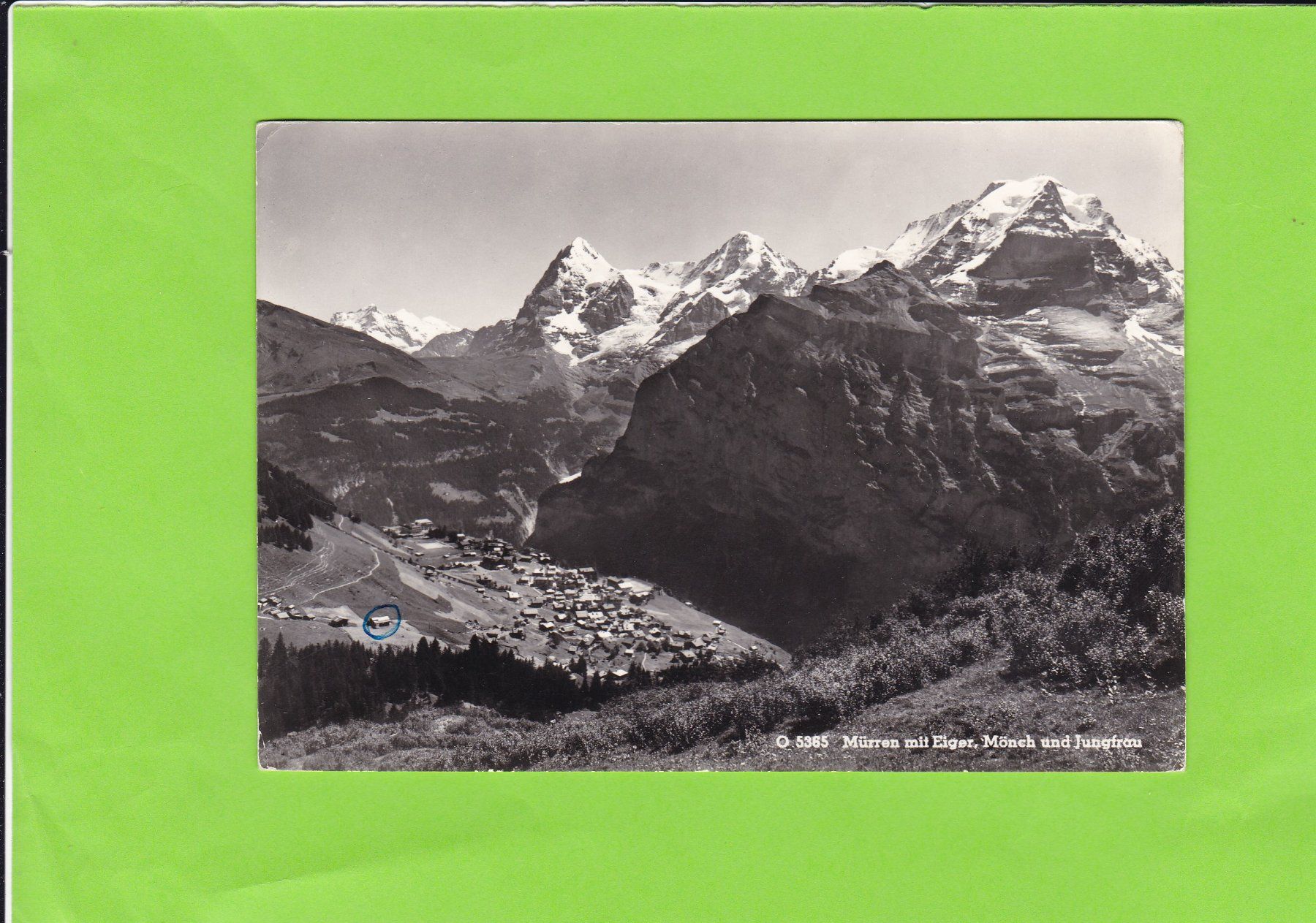 Cartoline postali: Mürren – Usato da St. Peterzell venduto da neckertal