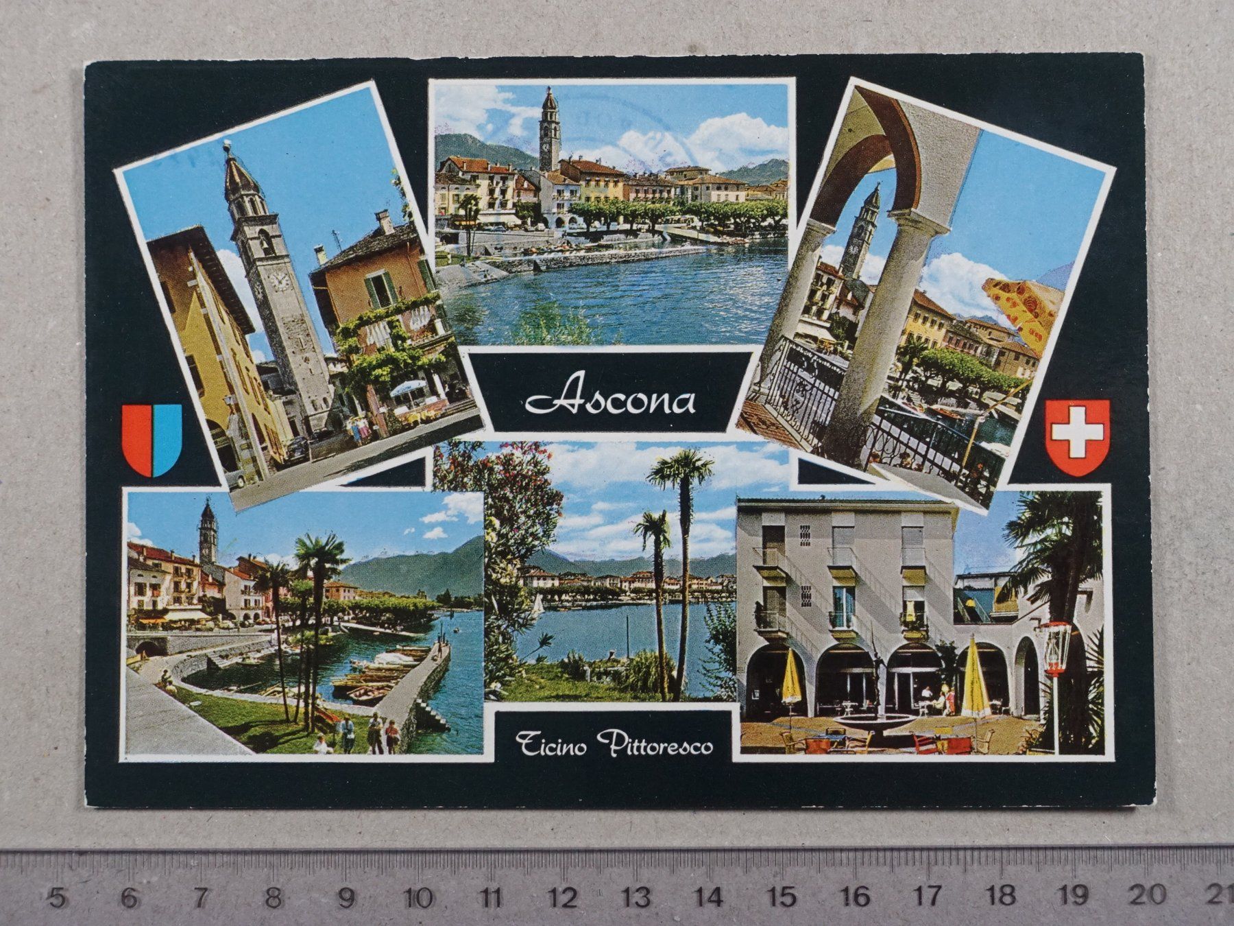 Cartoline postali: Ascona – Usato da Lenzburg venduto da fh1