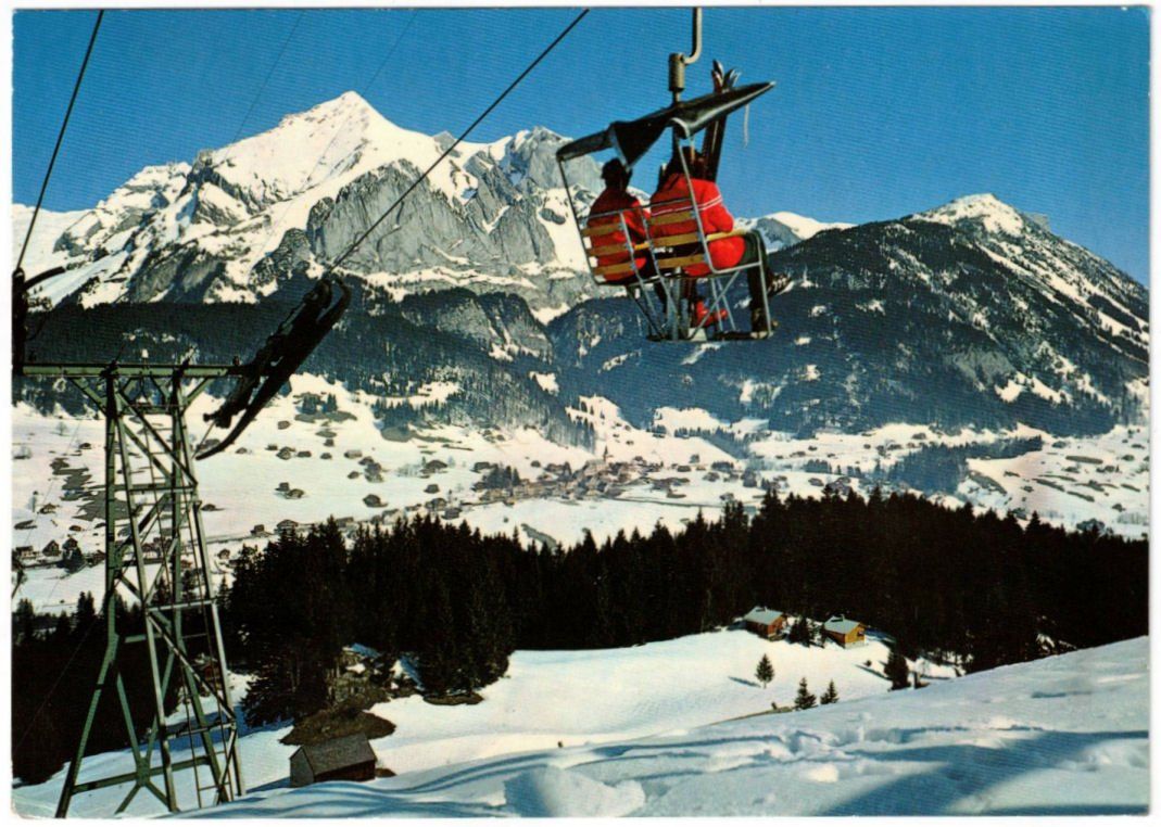Ansichtskarten: Wildhaus - Sessellift – Gebraucht aus Binningen von Mountainrider