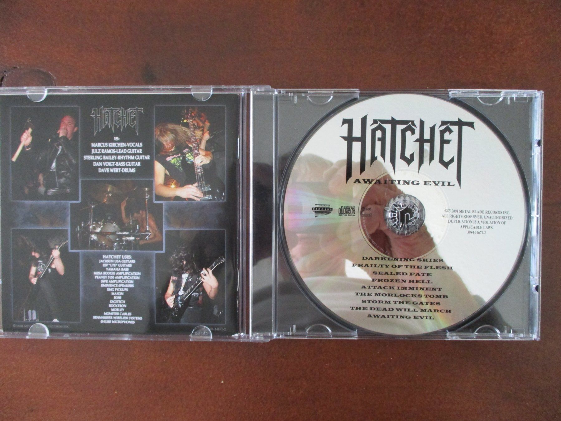 CDs: Hatchet -  Awaiting Evil – Gebraucht aus Liestal von Disc-Point 1