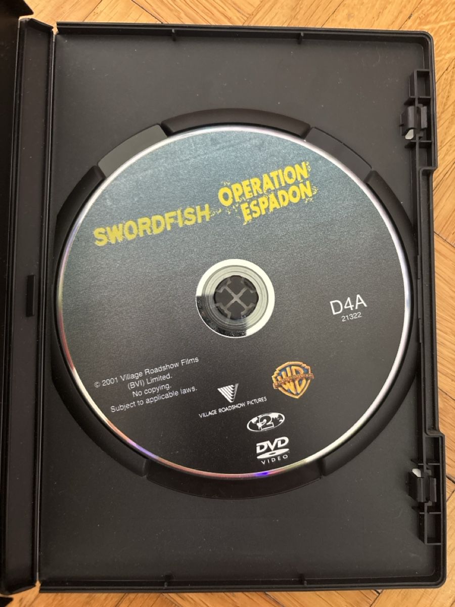 Tutti i DVDs: DVD Action Opération Espadon avec John Travolta  – Usato da GENÈVE venduto da Gaasss 2