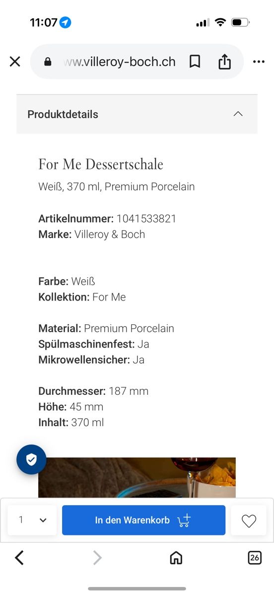 Villeroy & Boch Ciotole: 8 Villeroy&Boch "For Me" Schalen – Usato da Saanenmöser venduto da ballerinas 3