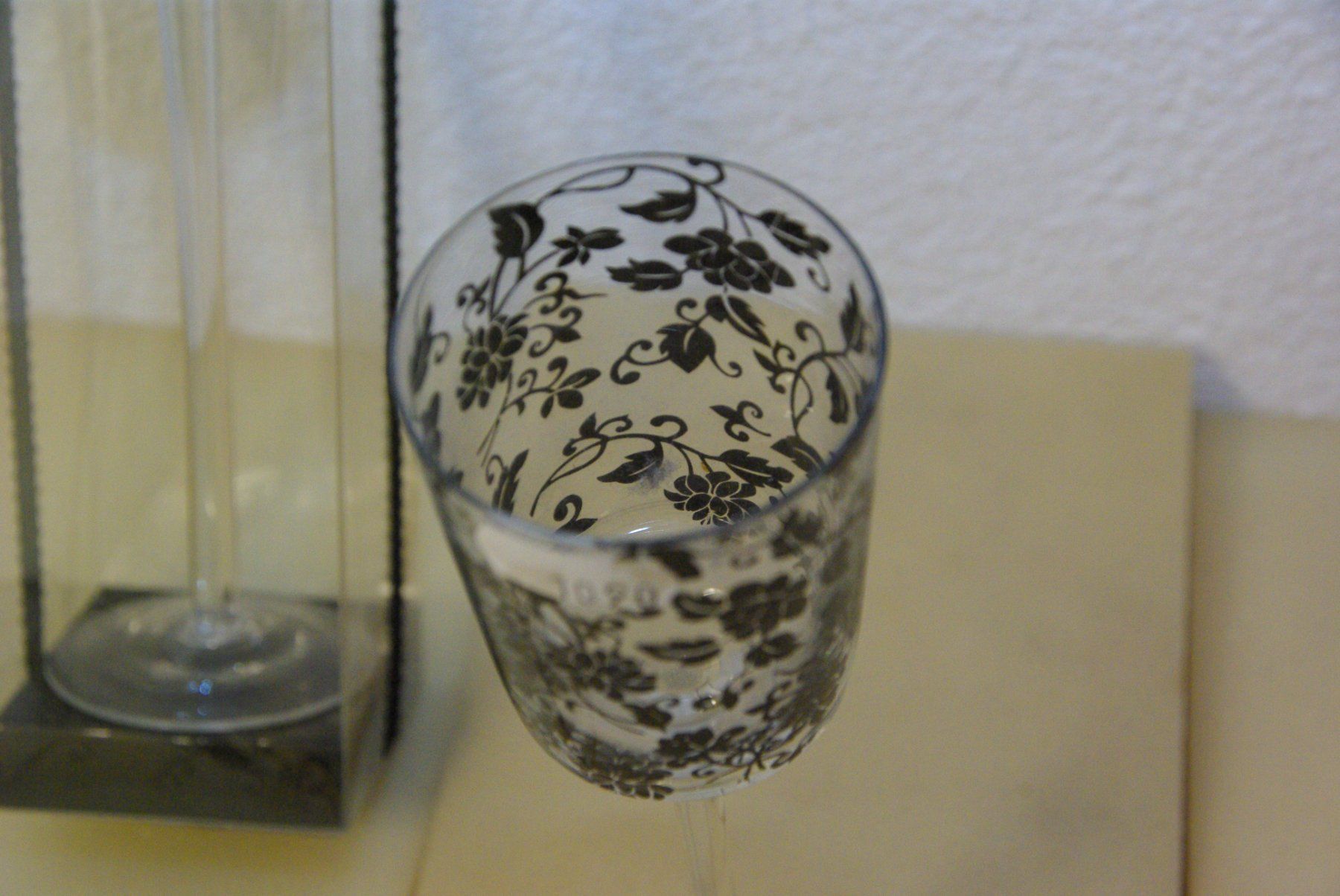 Portacandele: 2x Teelichthalter mit Stiel, aus Glas – Nuovo (secondo la descrizione) da Herisau venduto da Cevianer1844 3