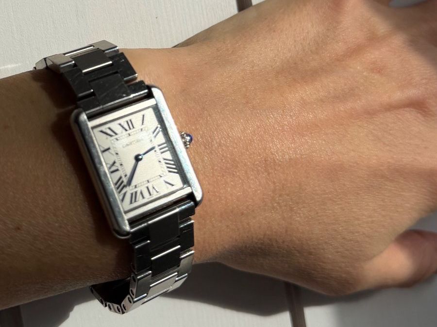 Cartier Orologi: Cartier Tank SOLO S Full Box – Usato da Birmensdorf ZH venduto da elibela