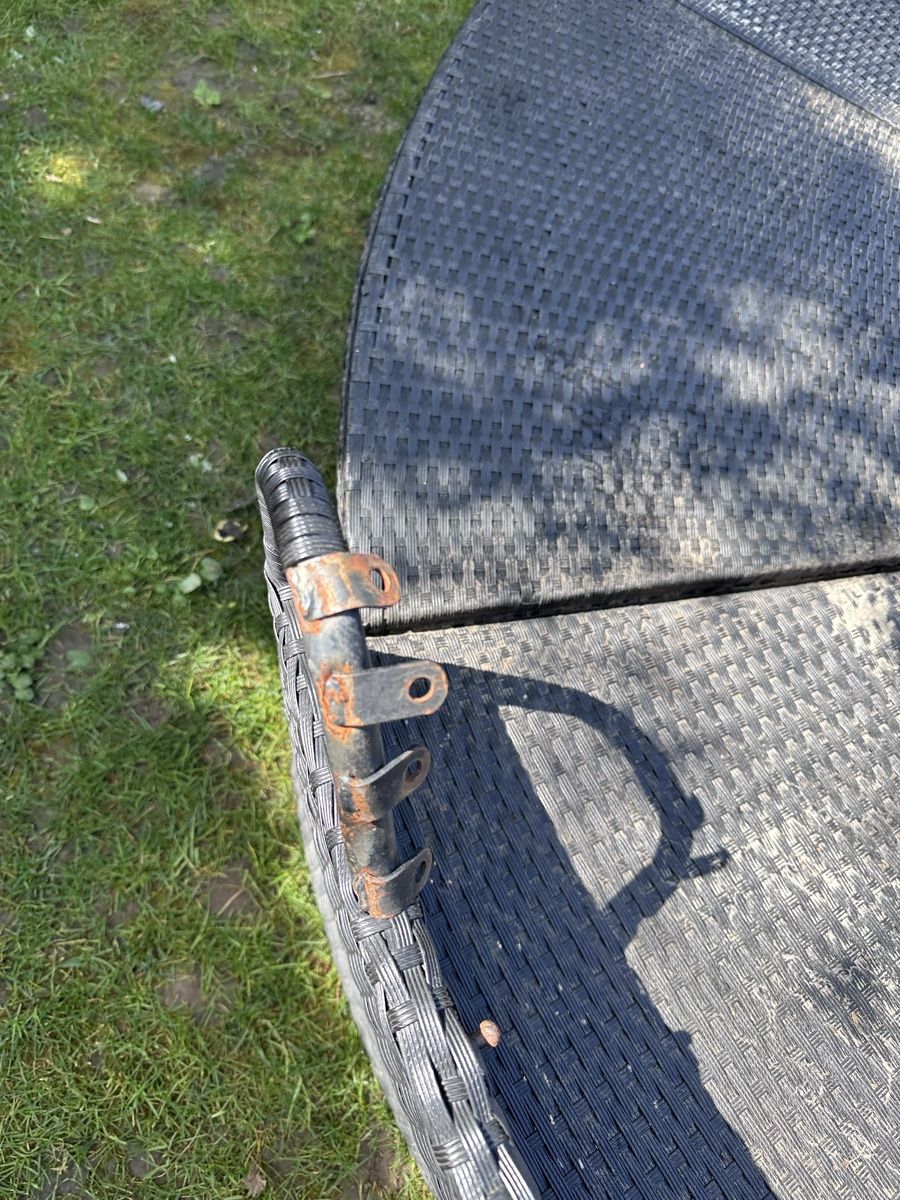Sedie a sdraio: Schwarze Rattan Gartenliege – Usato da Wettswil venduto da TopImPreis 4