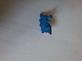 10 Kunststoff Knöpfe Lokomotive