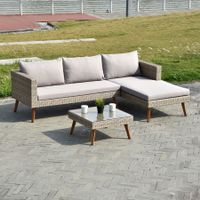 Gartenlounge Paolo2 PE Rattan