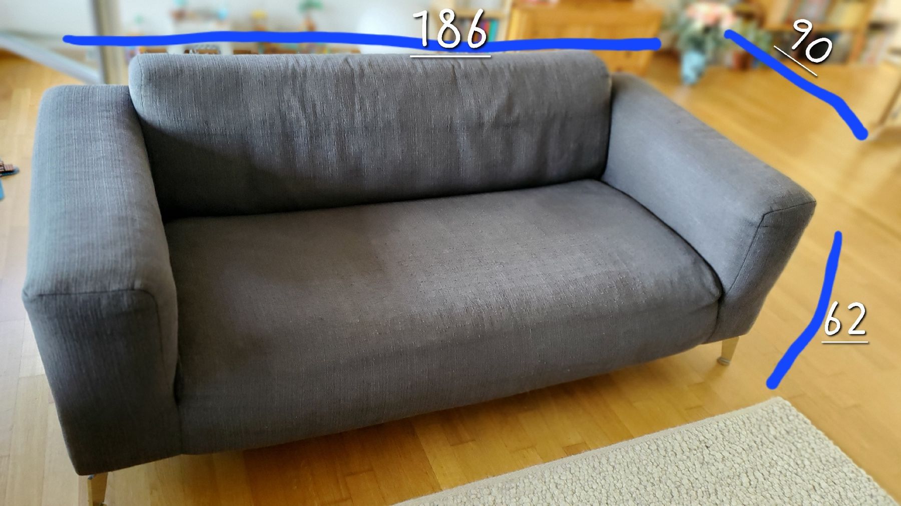 Rolf Benz Sofas: Sofa 2/3 places Freistil antracite – Gebraucht aus Horgen von fabiospiga 6
