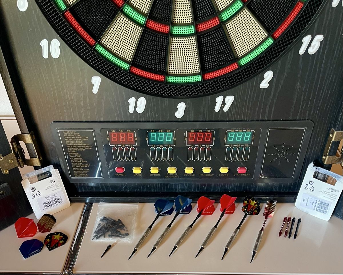 Dart: Elektronische Dartscheibe Hudora – Gebraucht aus Greifensee von ise_l62r 3