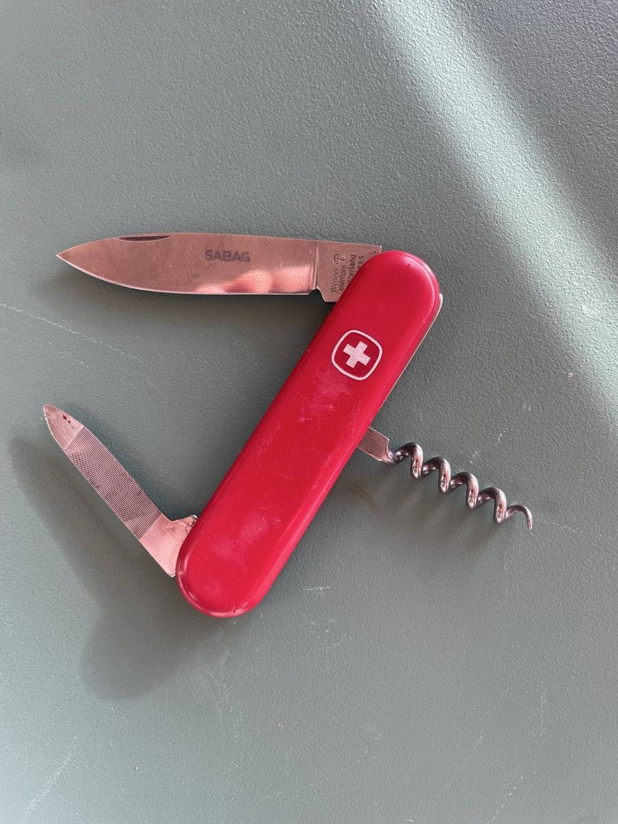 Wenger Coltelli tascabile: Wenger Standard Sackmesser mit SABAG logo – Usato da Zürich venduto da aut_nr75 1