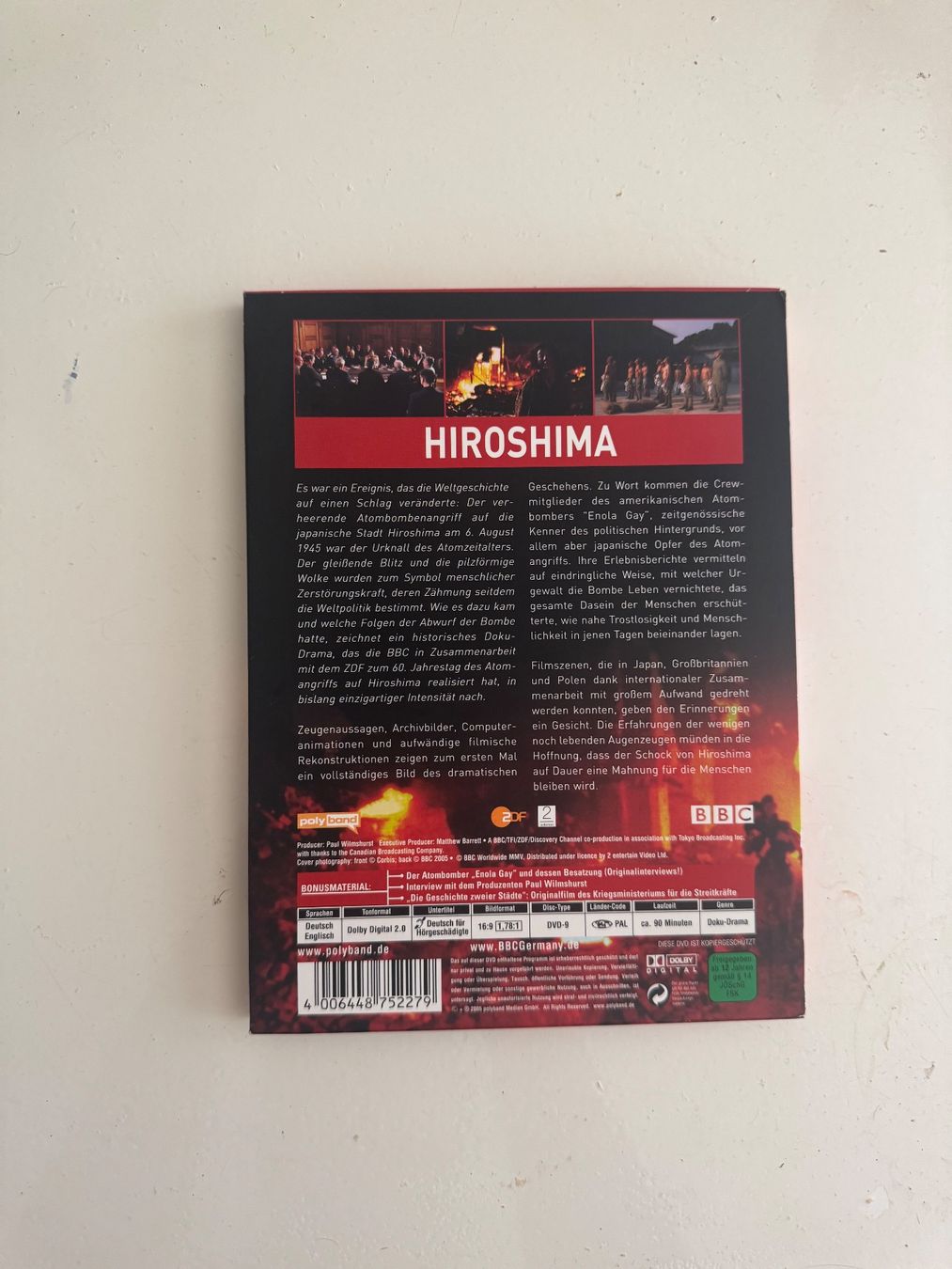 Tutti i DVDs: HIROSHIMA. (DVD). BBC – Usato da Basel venduto da san_2qlq 1