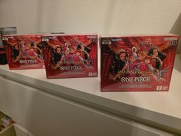 One Piece Card Game 3x EB-03 Heroines Booster Sealed