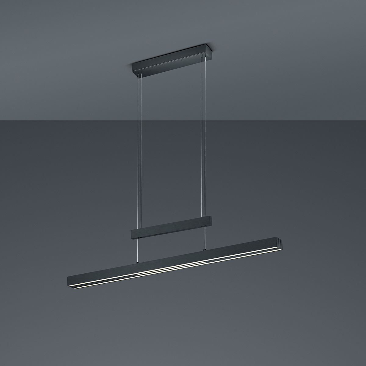 Lampadari & plafoniere: LED Pendelleuchte, Schwarz, 150 cm Höhe – Nuovo (secondo la descrizione) da Kreuzlingen venduto da Smart-Light 3