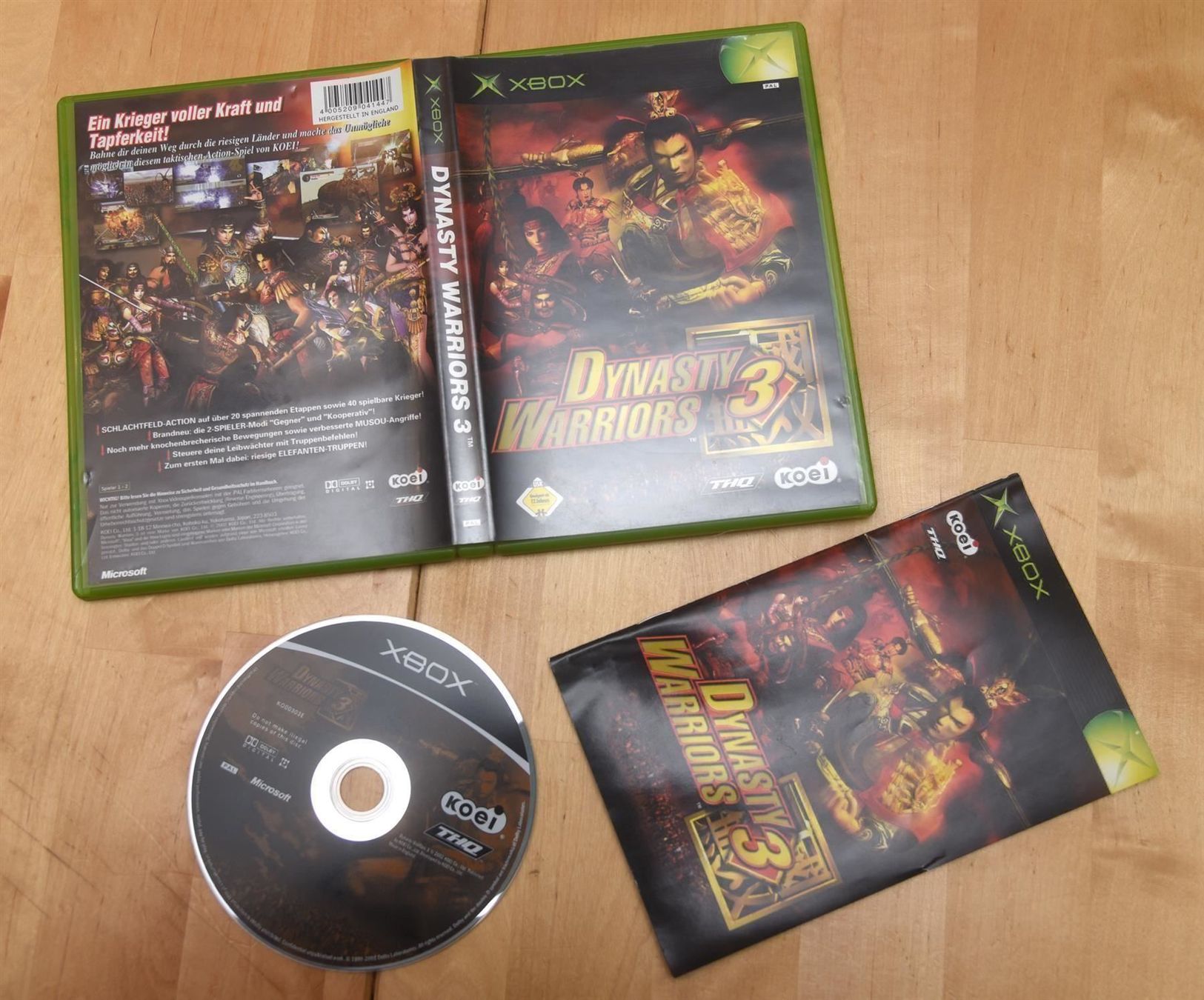 Giochi: Dynasty Warriors 3 (CIB) XBOX – Usato da Frenkendorf venduto da gelbeZinnie