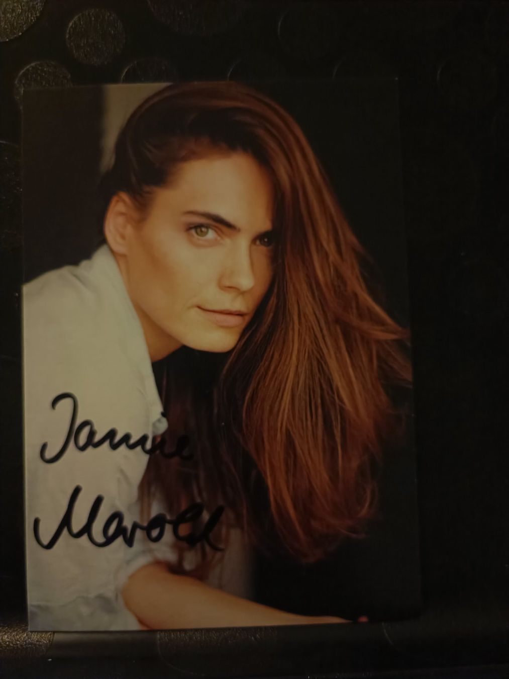Autografi: Janine Marold - handsigniert – Usato da Menziken venduto da Artographs