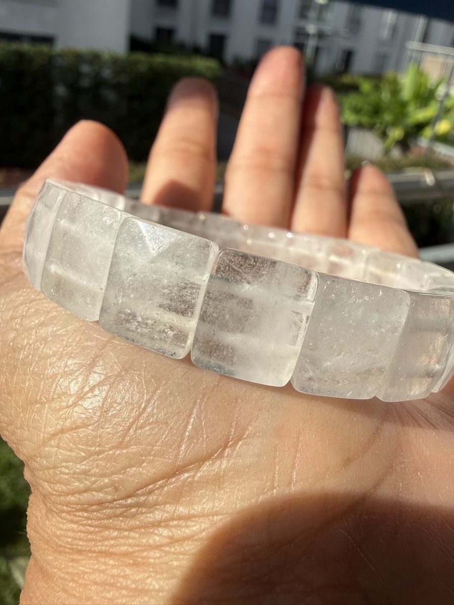 Armbänder & -reifen: Bergkristall Armband- Flexible – Neu (gemäss Beschreibung) aus Jegenstorf von SteinGlanz 1