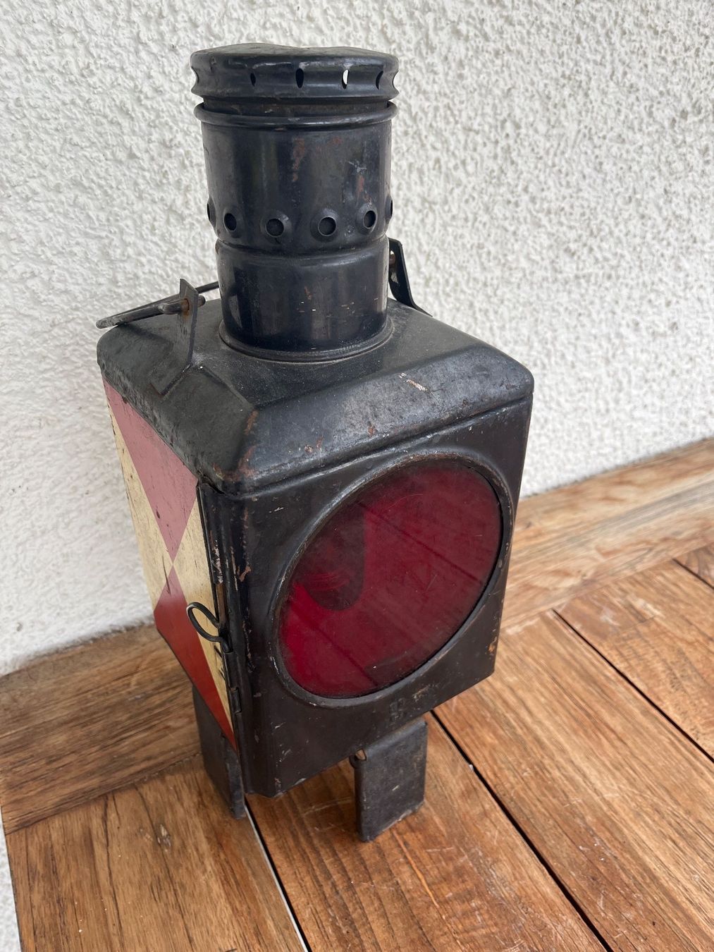 Lampade: Antike Eisenbahnsignallaterne – Usato da Sirnach venduto da oli_82kd