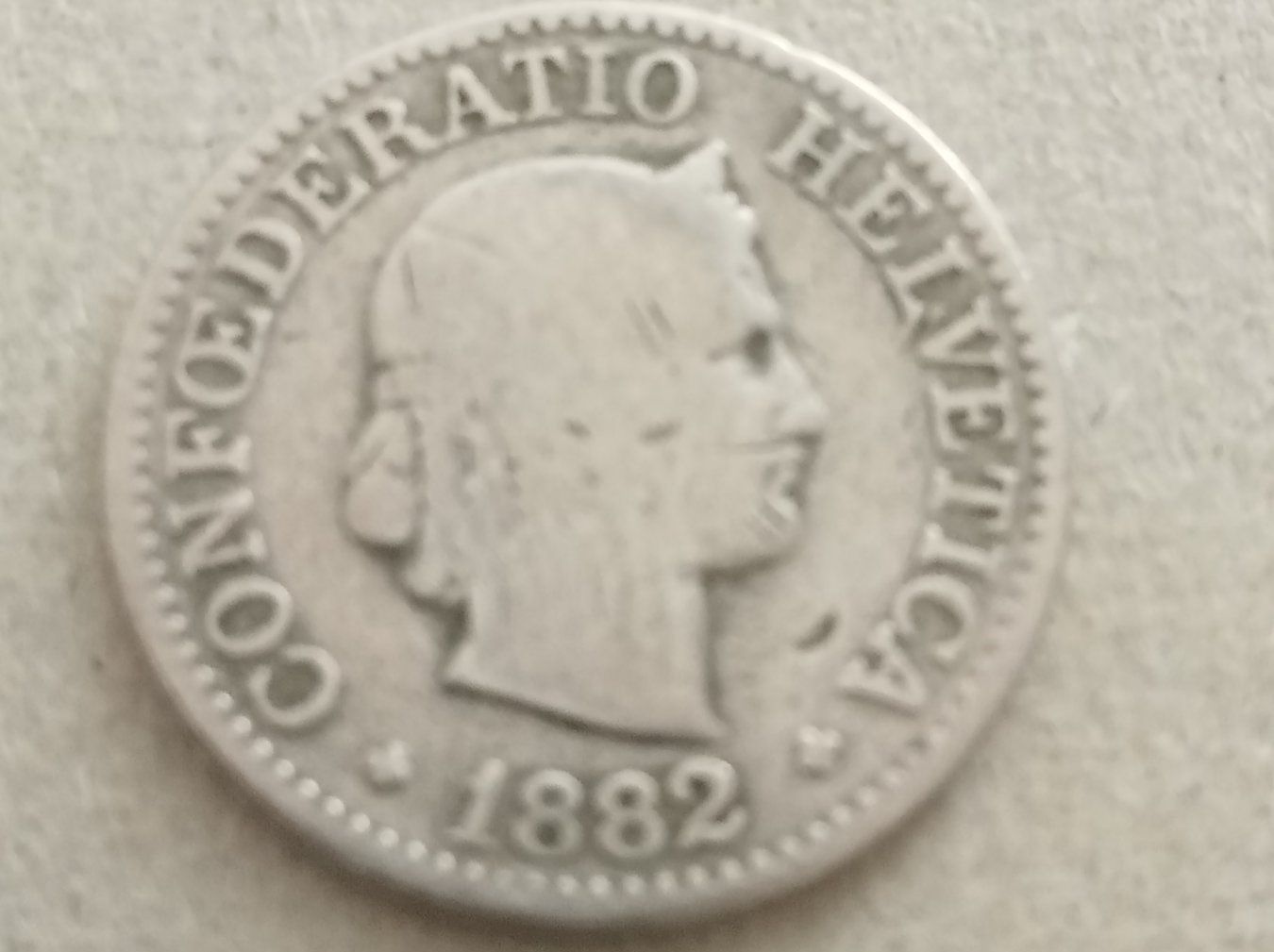 Alle Münzen: 10 Rp. 1882 – Gebraucht aus Alpnach Dorf von ake-7x7v 1