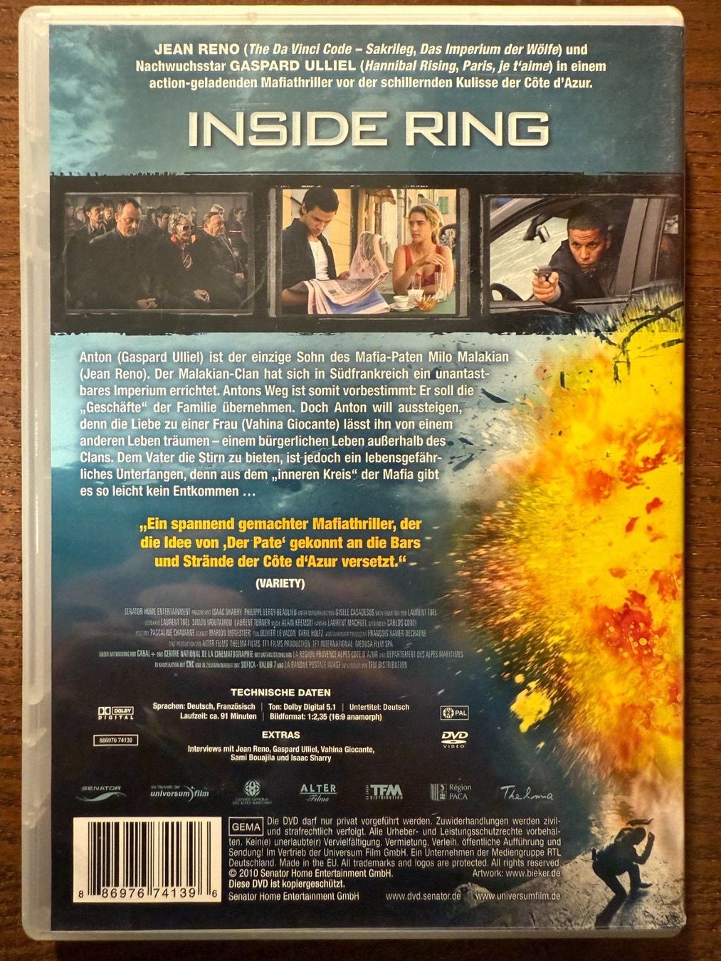Tutti i DVDs: Inside Ring – Usato da Zürich venduto da FilmFreunde 1